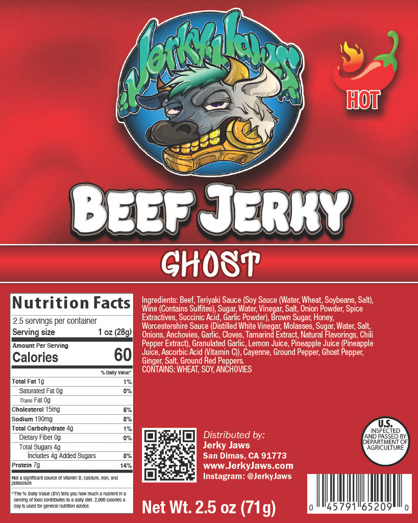 GHOST BEEF JERKY
