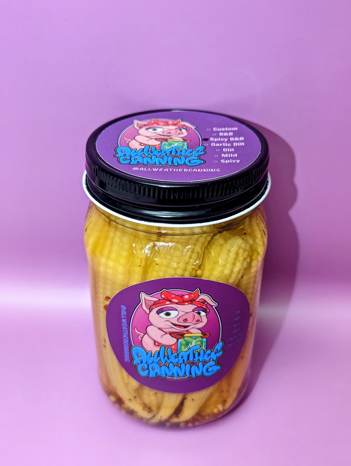 Spicy Bread and Butter Baby Corn