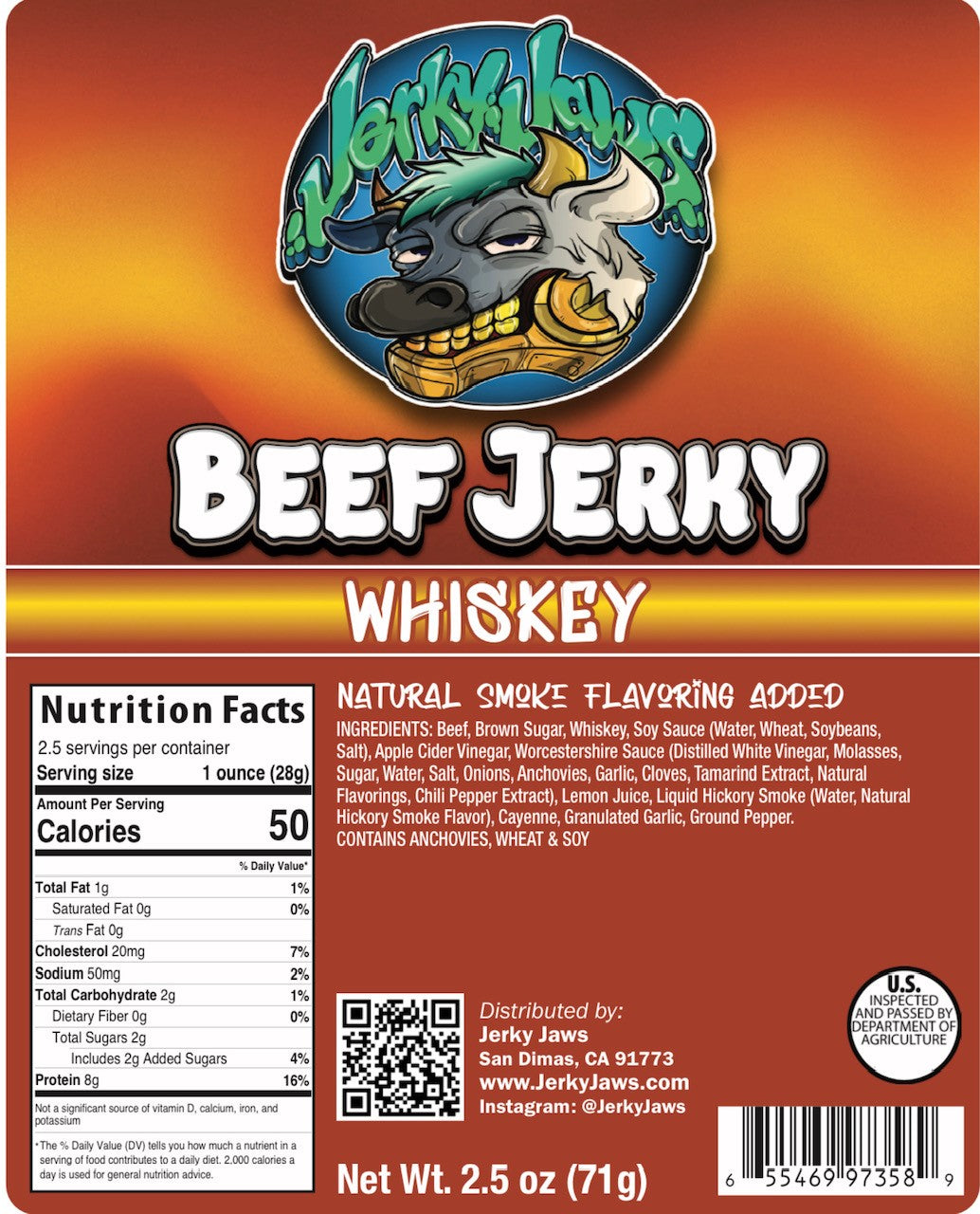 WHISKEY BEEF JERKY
