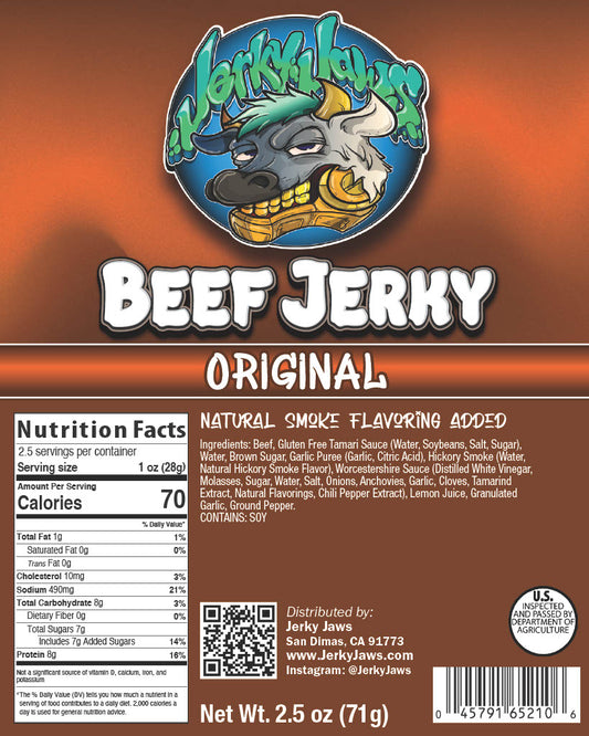 ORIGINAL BEEF JERKY